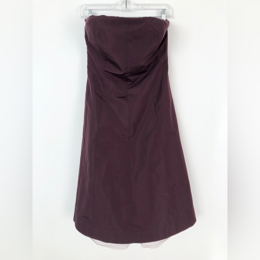 J Crew Formal Strapless Silk Dress